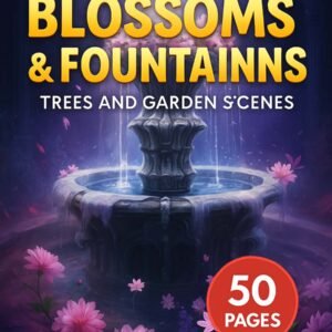 Blossoms & Fountains – 50 Trees and Garden Scenes