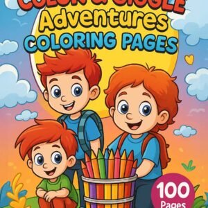 Color & Giggle Adventures - 100 Kids Coloring Pages
