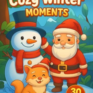 Cozy Winter Moments – 30 Kids Winter Coloring Pages