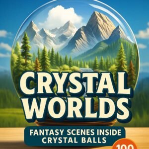 Crystal Worlds – 100 Fantasy Scenes Inside Crystal Balls