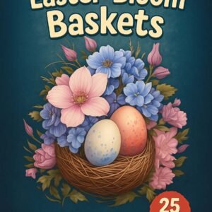 Easter Bloom Baskets – 25 Festive Coloring Pages