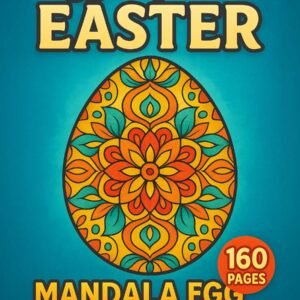 Eggscape into Easter – 160 Mandala Easter Egg Pages
