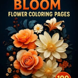 100 Flowers to Color – From Bud to Bloom