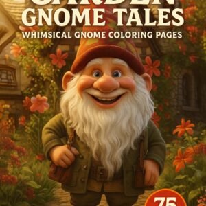 Garden Gnome Tales – 75 Whimsical Gnome Coloring Pages