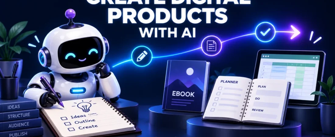 Create Digital Products With AI: A Practical Workflow