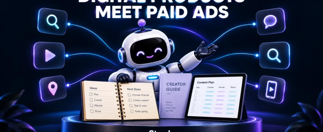 Paid Ads for Digital Products: Choose Your First Channel